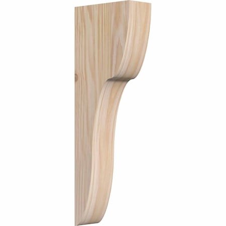 Ekena Millwork Carmel Smooth Corbel, Douglas Fir, 3 1/2"W x 8"D x 24"H COR04X08X24CAR00SDF